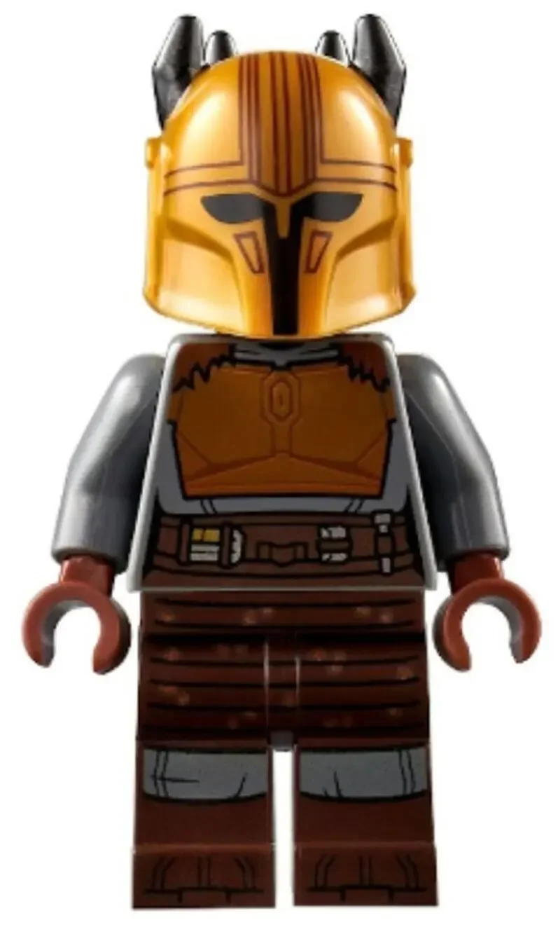 LEGO® Minifig sw1171 - The Armorer - left side hairline crack torso